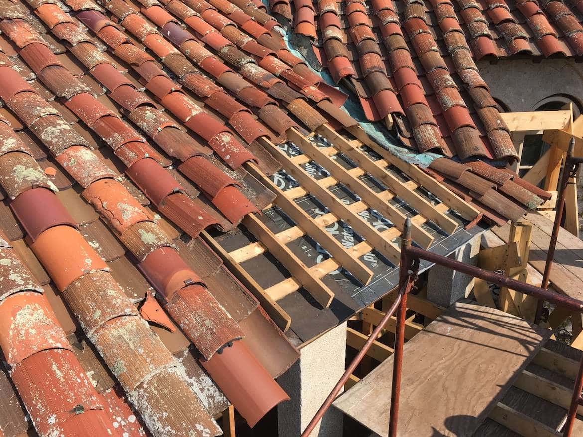 clay tile roof